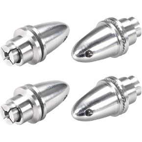 uxcell RC Plane Airplane Spinner 6mm Shaft Motor Propeller Adaptor 4PCS