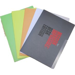 Funny File Folders - Multicolor, Modern Style, Letter Size, Top Tab Position
