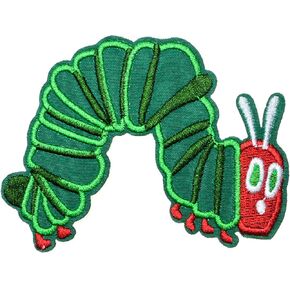 Very Hungry Caterpillar Embroidered Iron On Applique Patch L88
