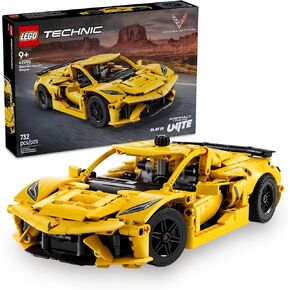 LEGO Technic Chevrolet Corvette Stingray Toy Car - Building Toy Set for Kids, Boys and Girls, Ages 9+ - Model Car Kit for Display - Gift Idea for Birthday - 42205