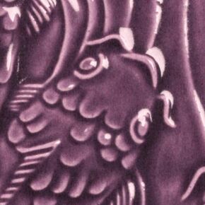 AMACO LG-55 Lead Free Liquid Gloss Glaze, Purple, Pint