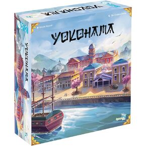 | Yokohama | Strategy Board Game | Worker Placement Set in Japan | 2 to 4 Players | 90 Minutes | Ages 14+