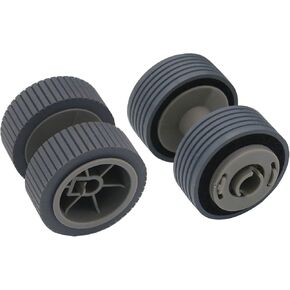Intendvision Replacement Scanner Brake Roller and Pick Roller Set Compatible for Fujitsu fi-6130 fi-6130Z fi-6140 fi-6140Z fi-6230 fi-6230Z fi-6240 fi-6240Z fi-6125 fi-6225, PA03540-0001 PA03540-0002