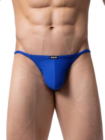 IKINGSKY Men's G-string Underwear Soft Y-Back Panties Breathable Bulge Thong Underpanties for Men in Kuwait