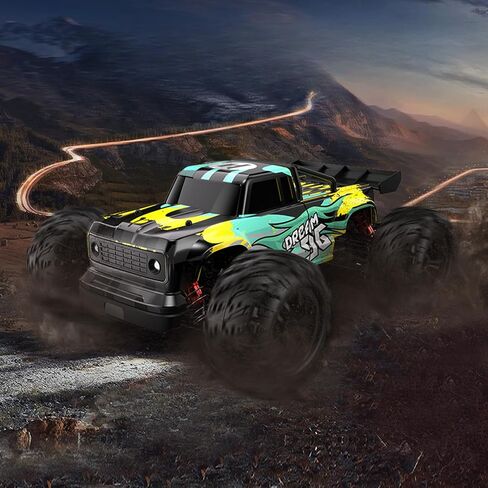 Hobby Rc Cars,1:16 RC Car, 4x4 High Speed Rc Cars, High Speed 36KPH, All Terrain Remote Control Trucks, 4WD Off Road Waterproof Fast Remote Control Car for Adults,with Headlights in Saudi Arabia