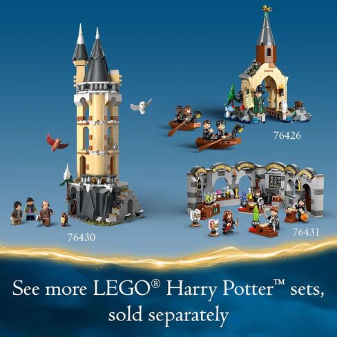Lego Harry Potter Hogwarts Castle: The Great Hall ، Castle Toy Playset مع 11 من الأرقام الصغيرة ، هاري بوتر ، هدية سحرية للأولاد ، أو أي من المعجبين ، أو لعبة هاري بوتر لمدة 10 سنوات ، 76435 in Saudi Arabia