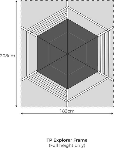TP Toys UFO Explorer Jungle Gym | يجمع هيكل اللعب في الهواء الطلق للأطفال بين الأطفال المتسلق مع حفرة اللعب والفورت العلوي | متعة الفناء الخلفي النشط للأطفال الذين تتراوح أعمارهم بين 3-8. in Kuwait