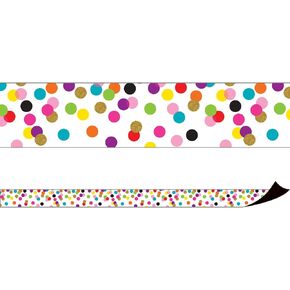 Teacher Created Resources Confetti Magnetic Border (TCR77149)