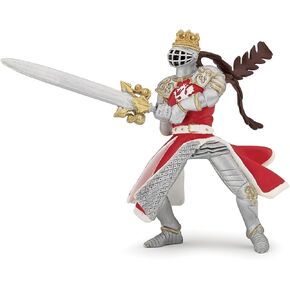 Papo -Hand-Painted - Figurine -Medieval-Fantasy -Dragon King with Sword -39797 - Collectible - for Children - Suitable for Boys and Girls - from 3 Years Old