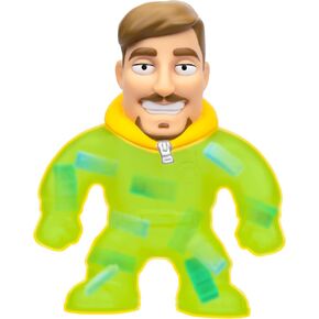 MrBeast Lab - Make Your Own Stretchy, Goo Filled MrBeast with The Creation Station, with 3 Unique Goo Fillings, Mix, Fill & Create Your Own Stretchy MrBeast Action Figure Again and Again