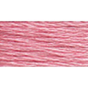 DMC 117-3326 Mouline Stranded Cotton Six Strand Embroidery Floss Thread, Light Rose, 8.7-Yard, Pack of 1