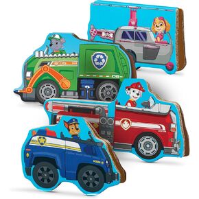 Melissa & Doug PAW Patrol Jumbo Cardboard Blocks (41 Pieces) PAW Patrol Houses Stackable Blocks for Ages 2+