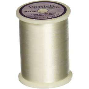 Superior Threads - Vanish-Lite Water Soluble Lightweight Thread for Quilting, 300 Yd. Spool