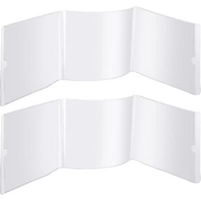 4 Pcs Mahjong Card Protector Cover Mah Jongg Holder Accessories Plastic Clear Large Mah Jongg League Scorecard Cover Mahjong Sleeve Case Gifts
