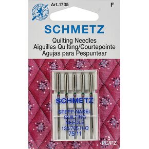 Schmetz Quilt Machine Needles 5/Pk- Size 11/75