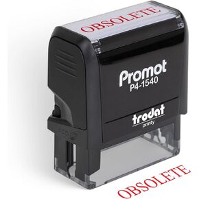 Promot Obsolete - Self Inking Rubber Stamp - Ink Stamps