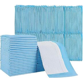 Disposable Absorbent Pads 100 Pack Large Protective Underpads for Adults Kids and Pets Pee Pads for Toddler Beds Dog and Puppy Training (Small 33*45)