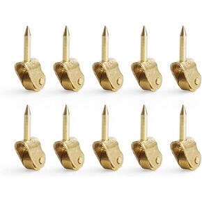 10 Pcs Gold Dollhouse Miniature Gold Pulley Decorations, 1/12 Scale DIY Accessories，Dollhouse Decor Shooting Props