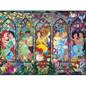 Ceaco - Disney - Princess Castle Royal Windows - 1500 Piece Jigsaw Puzzle