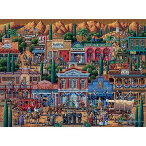 Buffalo Games - Eric Dowdle - Tombstone - 1000 Piece Jigsaw Puzzle for Adults -Challenging Puzzle Perfect for Game Nights - Finished Size is 26.75 x 19.75