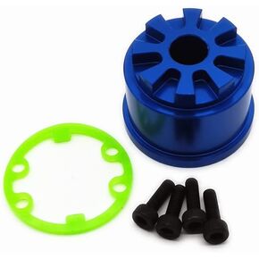 Aluminum Front/Rear Differential Carrier Blue for Traxxas Summit 5681