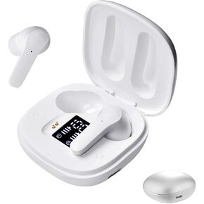 Translation Earbuds Real Time, Translation Earbuds 144 Language Translator Device Accents Two-Way Translator Pods Real Time for iOS&Android (White)