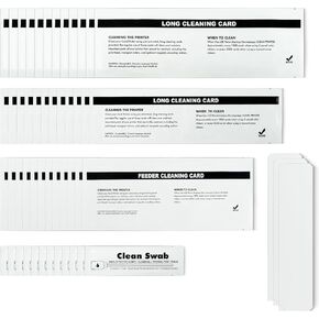ZXP7 Cleaning Card Kit for Zebra ZXP Series 7 ZXP 7 ID Card Printer, 12-Piece ZXP7 Printer & Laminator Cleaning Card Set (105999-704)