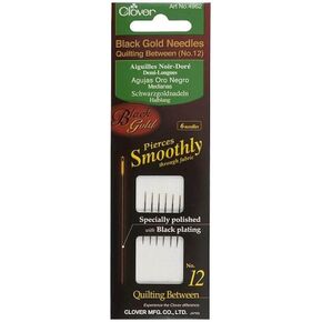 Black Gold Quilting Betweens Needles-Size 12 6/Pkg in Saudi Arabia