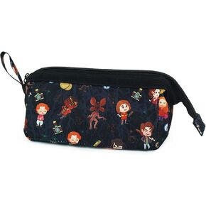 Pencil Case Easy Grip Handle,Makeup Bag With Smooth Zipper, Multifunction Cosmetic Bag Durable Lightweight,Suitable For Boys, Girls And Adults,School Supplies And Cosmetics