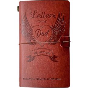 Memorial Gifts for Loss of Father: Sympathy Gift for Loss of Dad, in Memory of Dad Journal - Refillable Diary for Remembrance
