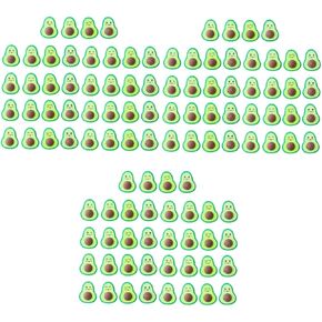 Ciieeo 108 Pcs Avocado Eraser Adorable Erasers Painting Erasers Toddlers Erasers Basket Stuffer Cartoon Erasers Lovely Erasers Painting Rubber Kids Eraser TPR Vegetable Puzzle Student Use