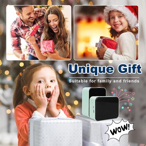 Label Maker Machine with Tape, Portable Thermal Label Printer for Office Home Kitchen Organization, Compatible with iOS, Android in Kuwait