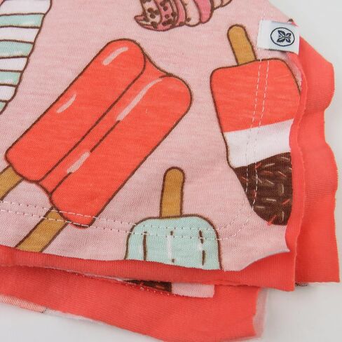 HonestBaby Multipack Reversible Bandana Drool Bibs Burpcloths Adjustable Snaps 100% Organic Cotton (Legacy) in Kuwait