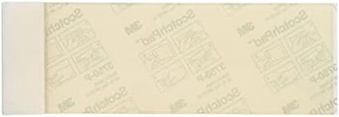 Scotch Envelope/Package Sealing Tape Strips 2" x 6" Clear 50 Per Pack Bundle with Suretails Paper Scissor (3750P2CR) [Pack of 3] in Kuwait