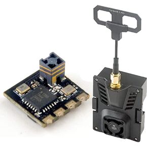 HappyModel ES24TX Pro 1000mW 2.4G ExpressLRS ELRS Micro TX Module + EP2 RX ELRS PP 2.4GHz RX SX1280 EXPRESSLRS Nano Long Range Receiver for FPV Drones
