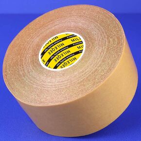 Double Sided Tape Heavy Duty,1in x 33FT(10m), Universal High Tack, Strong Wall Adhesive with Fiberglass Mesh, Super Sticky Resistente Clear Tape, Easy Use Transparent Tape School Supplies