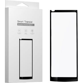 1 Pack Screen Protector Translator 4.0 مع مجموعة التنظيف والتركيب ، تغطية كاملة لفيلم الزجاج المضاد للخلع ، [9H صلابة] [HD Clear] [تثبيت خالي من الفقاعات]
