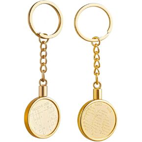 Bygytyo CW Morse Code Commemorative Chips， Morse Code Chips Explore The Learn in Entertainment of Encryption Language and Games Pocket Token Chips (Keychain with Ring)