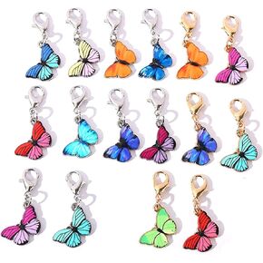 Mini Stitch Marker Charms حياكة قفل ملحقات علامة خياطة ملحقات خياطة للخياطة أو صنع المجوهرات