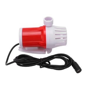 12V DC Submersible, 20W 1200L / H Brushless Booster Pump, Ultra Quiet Large Flows Circulation for Fish Aquariums Shower Heads