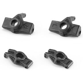 HAIBOXING 1/12 RC Cars Spare Parts Steering Hubs and Rear Hub, Brushless Remote Control Truck Replacement Part Apply to 2997A & 2995(M16013T & M16014T)