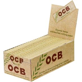OCB Organic Hemp 1300, 50 Booklets, 50 Papers