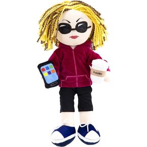 Taylor Toy Karen Ragdoll - Funny White Elephant Gift - Novelty Stuffed Doll for Adults & Kids - Perfect Stocking Stuffer, Mother’s Day Gag or Joke Gift for Any Occasion