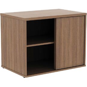Alera ALELS593020WA 29.5 in. x 19.13 in. x 22.78 in. Open Office Low Storage Cabinet Credenza - Walnut