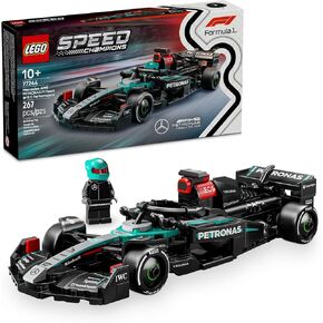 لعبة Lego Speed ​​Champions Mercedes -AMG F1 W15 Race Car Toy - Building Met for Kids ، Boys & Girls ، Ages 10+ - لعبة لعشاق F1 - فكرة هدية لعيد الميلاد - 77244