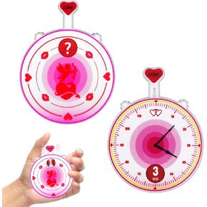 Couple Date Night Game Love Decision Spinners Wheel, Time Decision Dice Game for Men Women Valentine's Day Gifts, What to Do Love Wheel Gift Toy for Her Him Husband Wife