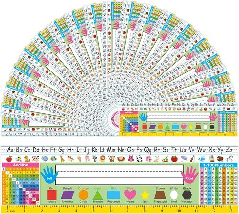 حزمة من 40 لوحات مخطوطة تقليدية للمكاتب عالية الجودة جودة العلامات اللاصقة لطلاب رياض الأطفال الابتدائي in Kuwait