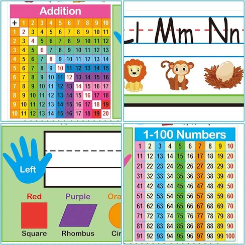 حزمة من 40 لوحات مخطوطة تقليدية للمكاتب عالية الجودة جودة العلامات اللاصقة لطلاب رياض الأطفال الابتدائي in Kuwait