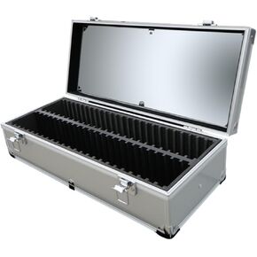 Aluminum Storage Box for 50 Universal Coin Slab Holders PCGS / NGC / Premier / Little Bear Elite Etc