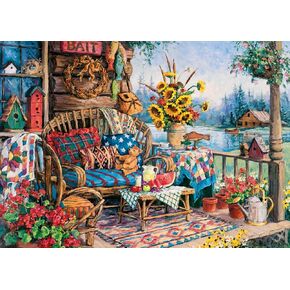 Wonder Forge Country Hideaway 1000 Piece Jigsaw Puzzle for Adults | Unique, Perfectly-Fitting Pieces | Fun, Vibrant Imagery | Amazon Exclusive